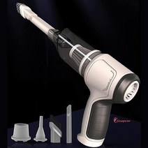 SPRb_무선청소기 원룸 진공 휴대용 저렴한 차량용 미니 가벼운 가성비 소형 핸디 추천 튜브바람주입흡입기능stu712, SPRb_그레이