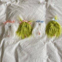 루스플로스 Diy인형키링 가방참, 그린, 1개