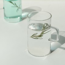 뜨아 내열 유리컵 5size 투명 홈카페 네스프레소 커피 잔 아인슈페너잔 손잡이 머그 컵, 250ml