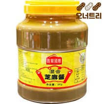 오너트리 통딩 혼합 즈마장 3kg 월남쌈 마라탕 냉면 땅콩 참깨 소스 업소용, 단품