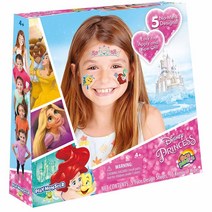 Face Paintoos — 디즈니 프라이스 — 페이스 페인트 대체품을 위한 페이스 디자인 — 만 4세 이상 아동용