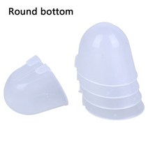 가축 사료 교반기 배합기 혼합 믹서 1 개 라운드/스퀘어 조류 피더 그릇 물 마시는 음식 컵, 02 Round Bottom
