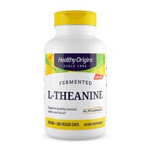 헬시오리진스 L-테아닌 100mg 베지 캡 무설탕 글루텐 프리, 1개, 180개입, 180개