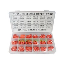 자동차부품에어컨 용 O-링 HNBR/NBR 씰은 압축기 확장 밸브 콘덴서 A/C 파이프 조인트에 사용됩니다., 한개옵션0