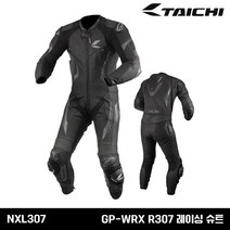 RS타이치 레이싱 슈트 R307 NXL307 GP-WRX 올블랙, L