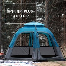 아이두젠 트라이베카 4DOOR 원터치 오토6 텐트, 트라이베카 4DOOR - 틸블루