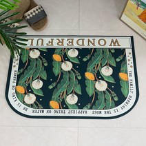 [유유존] 2개 빨아쓰는 규조토발매트 주방 욕실 발매트, 2_원더규조토발매트_네이비(2개입)