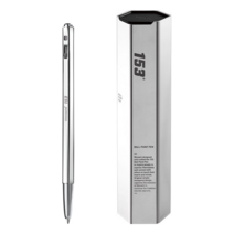 모나미 153 골드 볼펜 무료 각인 프리미엄 0.7mm 3색 리필 FX4000, 화이트골드 (각인 X)