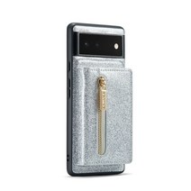 자석 분말 클러치판 DG.MING-글리터 파우더 케이스 구글 픽셀 6 7 프로 용 마그네틱 지갑 카드 홀더 디자, 02 04_01 Google Pixel 6 Pro