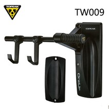 실내자전거거치대 TOPEAK Mountain Highway 일반 가정용 실내 벽걸이 피팅 후크 디스플레이 자전거 주차 스탠드, TW009 (블랙)