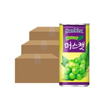 썬키스트 머스켓 175ml 캔 30x3박스, 썬키스트 머스켓 175ml 캔 30x3