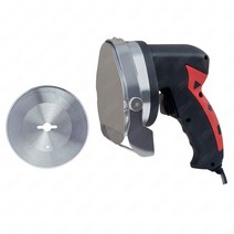 식품교반충진기 KS100E Rotisserie 상업용 전기 터키 도너 케밥 커터 나이프 Shawarma Gyros Slicer Machin, 03 Red-Round Blade_02 EU