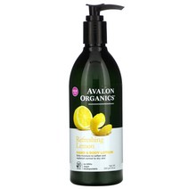 Avalon 오가닉 핸드 바디 로션 상쾌한 레몬 340g(12oz)