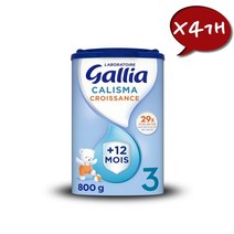 GALLIA 프랑스 분유 갈리아 표준형 3단계 800g 4개세트, 4개