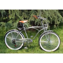 스포크휠 자전거 일본스타일 빈티지 출퇴근용 자전거, 블랙 24인치