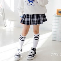 도레도레 다니엘주름치마바지-체크