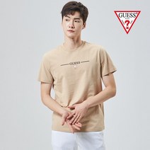 [게스] 남성 게스 바 로고 반팔티 NM2K0555