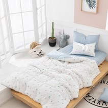 [아날도바시니] 스토리 마이크로모달 차렵이불+누빔베개커버세트 SS