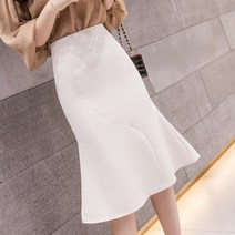 (당일발송/특가) 가바바 여성 스커트 머메이드 플레어 오피스룩 여름 미디 스커트 G37560