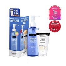 뉴트로지나 딥클린 클렌징오일 200ml+젠틀폼50g