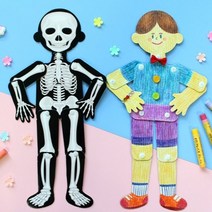 아트박스/도토리클래스 종이관절인형 5set, 본품