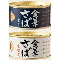 일본가정식 일본음식 꽁치 일본 통조림 키노야 이시노마키수산 김화고등어 된장조림 미즈니 각 3캔(총 6캔) 맛 비교 세트, 키노야 이시노마키수산 김화고등어 된장조림 통조