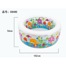 인텍스 어린이 실내 이동식 간이 컨테이너 수영장, 물고기 풀장