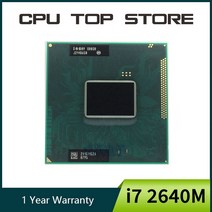 i77700k 인텔 코어 i72640M 2.8GHz 듀얼 4MB CPU 노트북 프로세서 i7 SR03R, 한개옵션0