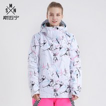 여성 스키보드복 바람막이 통풍 보온 더블 스노보드 재킷