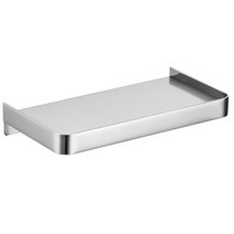 스테인리스 욕실 전화 수건 선반 욕실 비누 선반 벽걸이 비누 접시 선반 다기능 저장 선반 욕실 선반, silver