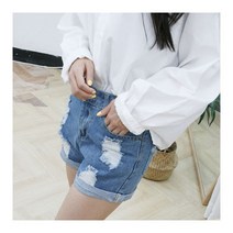빅블루 T-3. 빈티지구제 청반바지 롤업