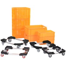 티렉스 알루미늄 앵글 달리 운반 주문제작, 530mm*390mm/냉동창고용(3인치)