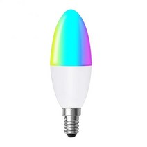 스마트 전구 조명 IOT 투야 와이파이 E14 Candelabra RGB LED 유럽 알렉사 램프 구글 홈 Yandex 앨리스 밝기 조절, [01] 1pc, [01] 라이트 그레이, 01 1pc, 01 라이트 그레이