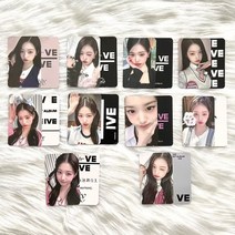[국내배송] IVE 아이브 포카 포토북 아이돌 굿즈 장원영 사진 굿즈 포토카드10장 모음집, B