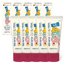 제니튼 닥터제니 1450 일사오공 고불소 주니어치약(자두사과향), 60g, 5개