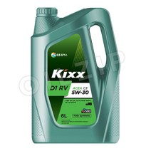GS칼텍스 킥스 KIXX D1 RV 5W30 6리터 합성디젤엔진오일