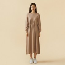 JAJU/자주 올데이 스웨트 원피스 J131401008011