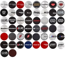 4 개몫 45mm 자동차 휠 센터 캡 엠블럼 스티커 advanti ssr 레이싱 xxr 스푼 스포츠 oz 광선 vok vossen enkei advan, 38-50 참고