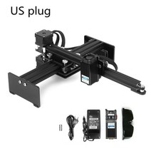 레이저 커팅 소형 아크릴 CNC 선반 미니 재단 각인기 머신 30w cnc 조각 기계 데스크탑 조각기 프린터 휴대용 조각사 diy laser logo mark printer, 우리 플러그, 레이저 헤드 없이