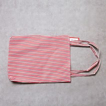 에코백 스트라이프 레드 숄더백 크로스백 캔버스백