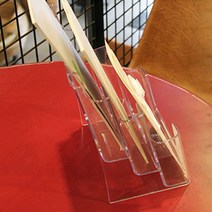 리플렛 거치대 리플릿 꽂이 리플릿거치대 진열대 진열, 3단