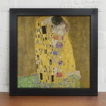 아트박스/꾸밈 pw037-구스타프클림트의명화 小인테리어액자, 프레임/타입선택:블랙/4타입-다나에