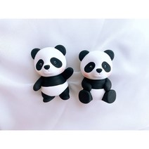 [라뮤즈캔들] 1+1 팬더 세트 차량 석고방향제 리필오일 박스포장, 끌로