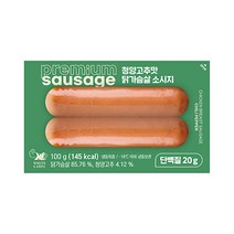 헬스앤뷰티 청양고추맛 닭가슴살 소시지 100g 1팩