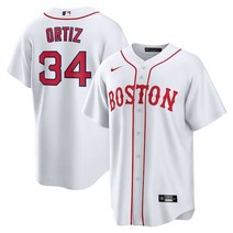 [해외] 나이키 저지 유니폼 MLB 데이빗 오티스 보스턴 레드삭스 얼터네이트 플레이어 저지 화이트 895123