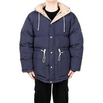 기타 [명품]질샌더 21FW 다크블루 립스탑 박시 후드 다운 자켓 JPUT44..