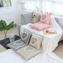 이솔홈 이디아 고급방석 사무실방석 솜포함 의자방석, 단품