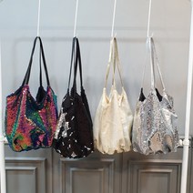 블링 스팽글 반짝이 숄더 데일리 에코백(4종)