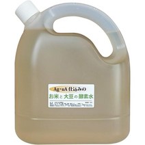 일본직구 테네모스 아구아 사전조미료 쌀과 빈 효소수 1.3 floz(5L), 수량, 상세참조