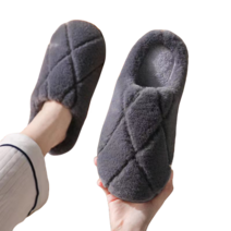 십전십미 가을 겨울 남성 면 슬리퍼